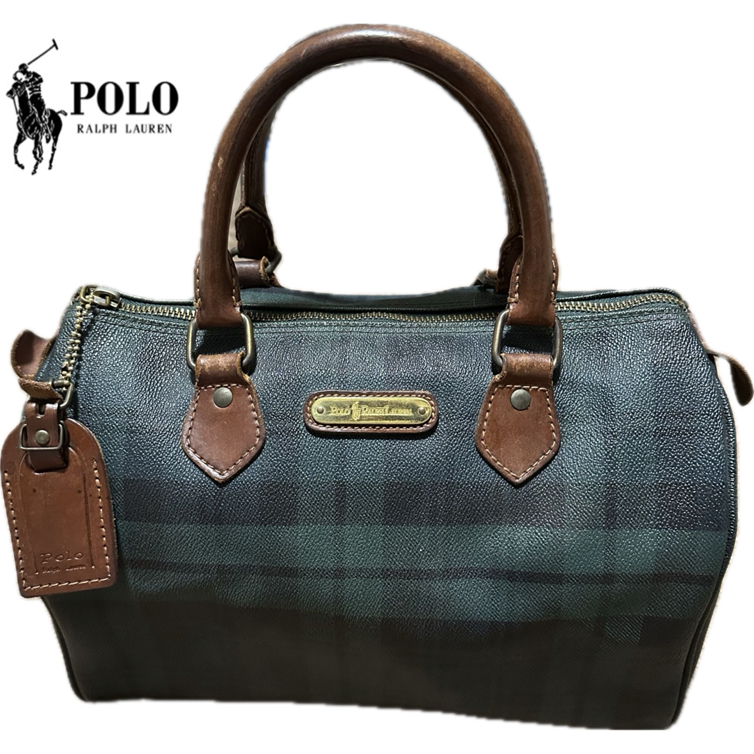 POLO RALPH LAUREN - RALPH LAUREN ラルフローレン PVC レザー POLO RALPH LAUREN - RALPH LAUREN ラルフローレン PVC レザー