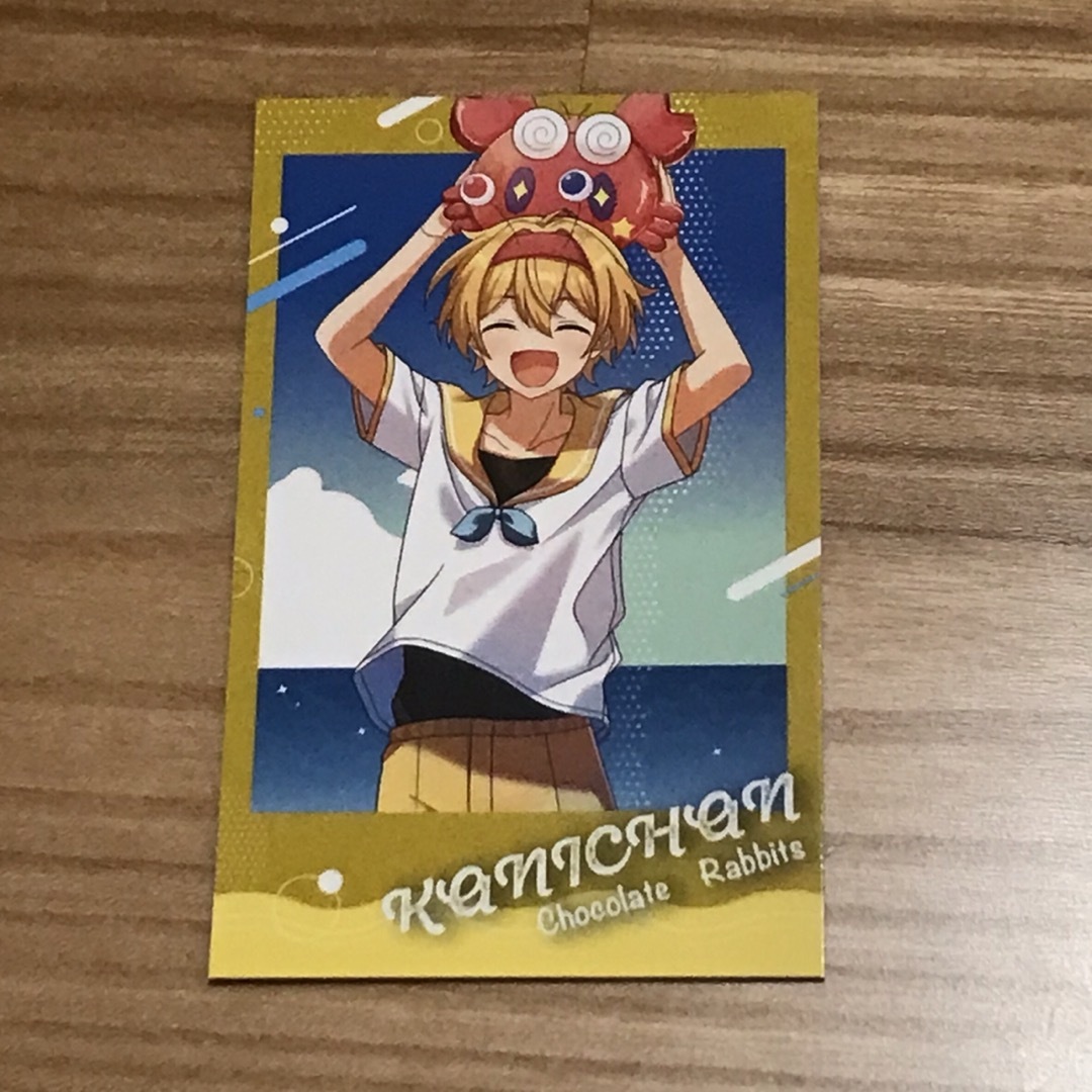 ちょこらび かにちゃん チェキ風トレカ くるしく