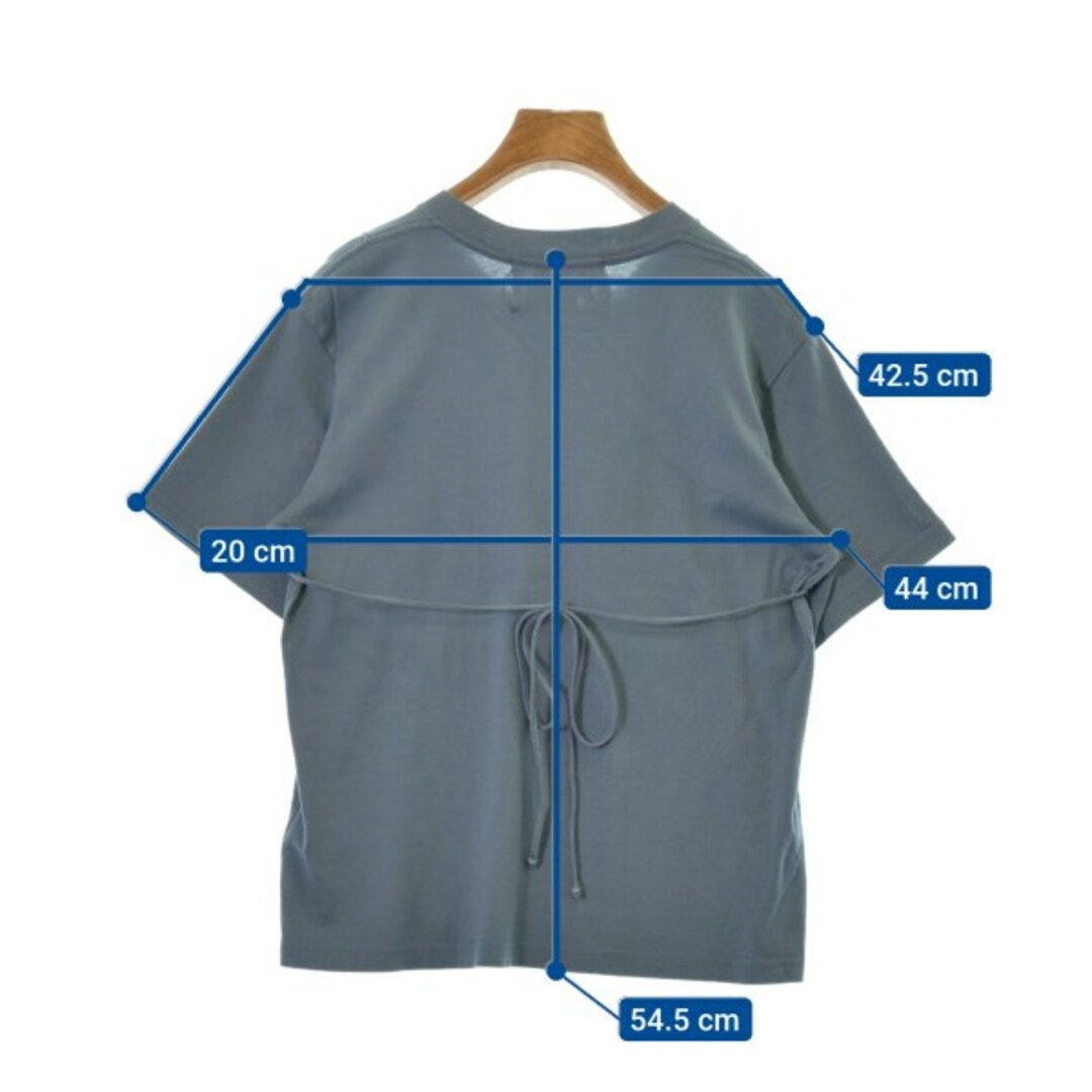 kotohayokozawa Tシャツ・カットソー F ブルーグレー 【古着 kotohayokozawa Tシャツ・カットソー F ブルーグレー 【古着