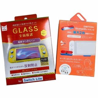 スイッチライト 画面保護 ガラス Bluetooth オーディオトランスミッター(人文/社会)