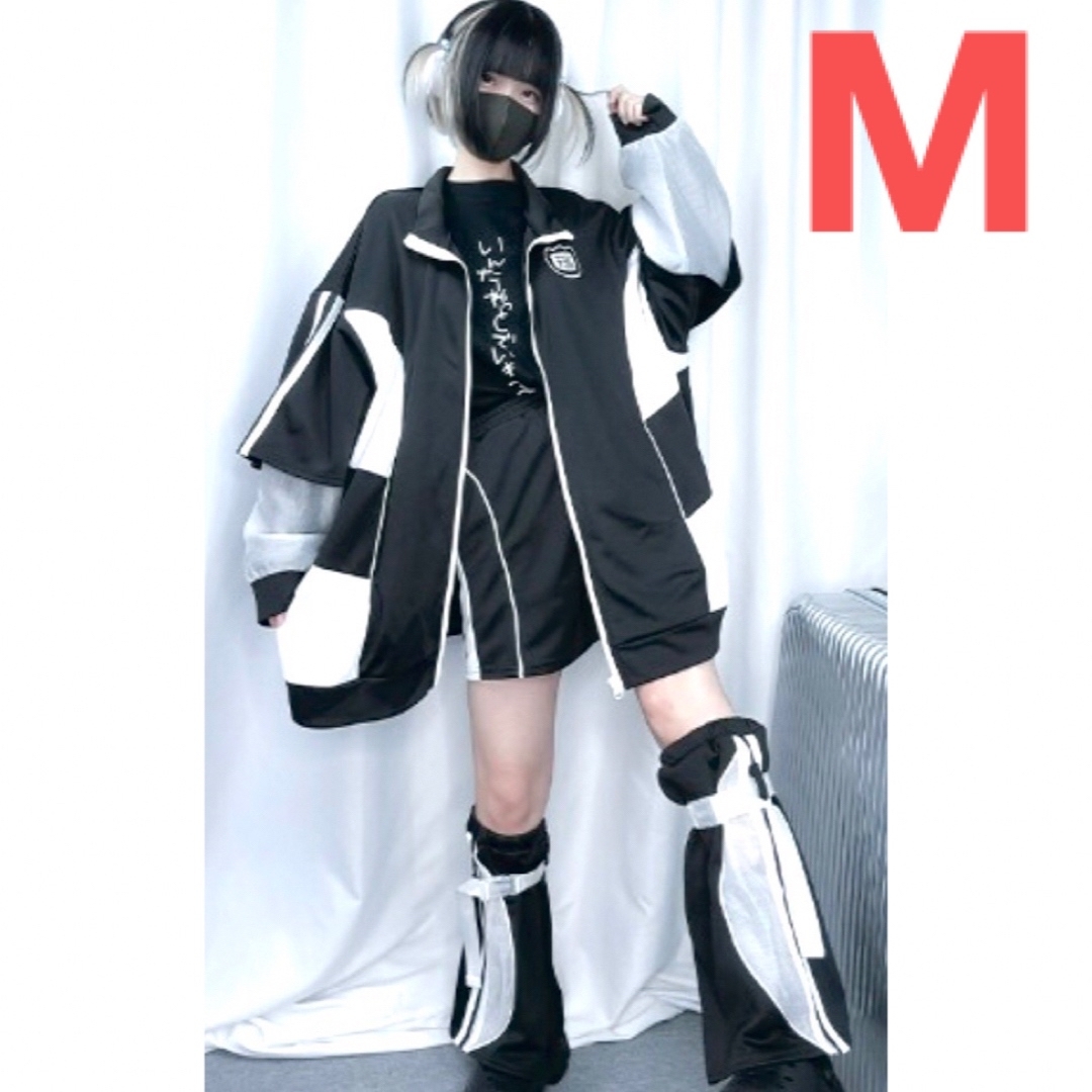 新品 ぬた。 天国 ジャージ トップス 黒 Mサイズ 悪魔界隈 新品 ぬた。 天国 ジャージ トップス 黒 Mサイズ 悪魔界隈