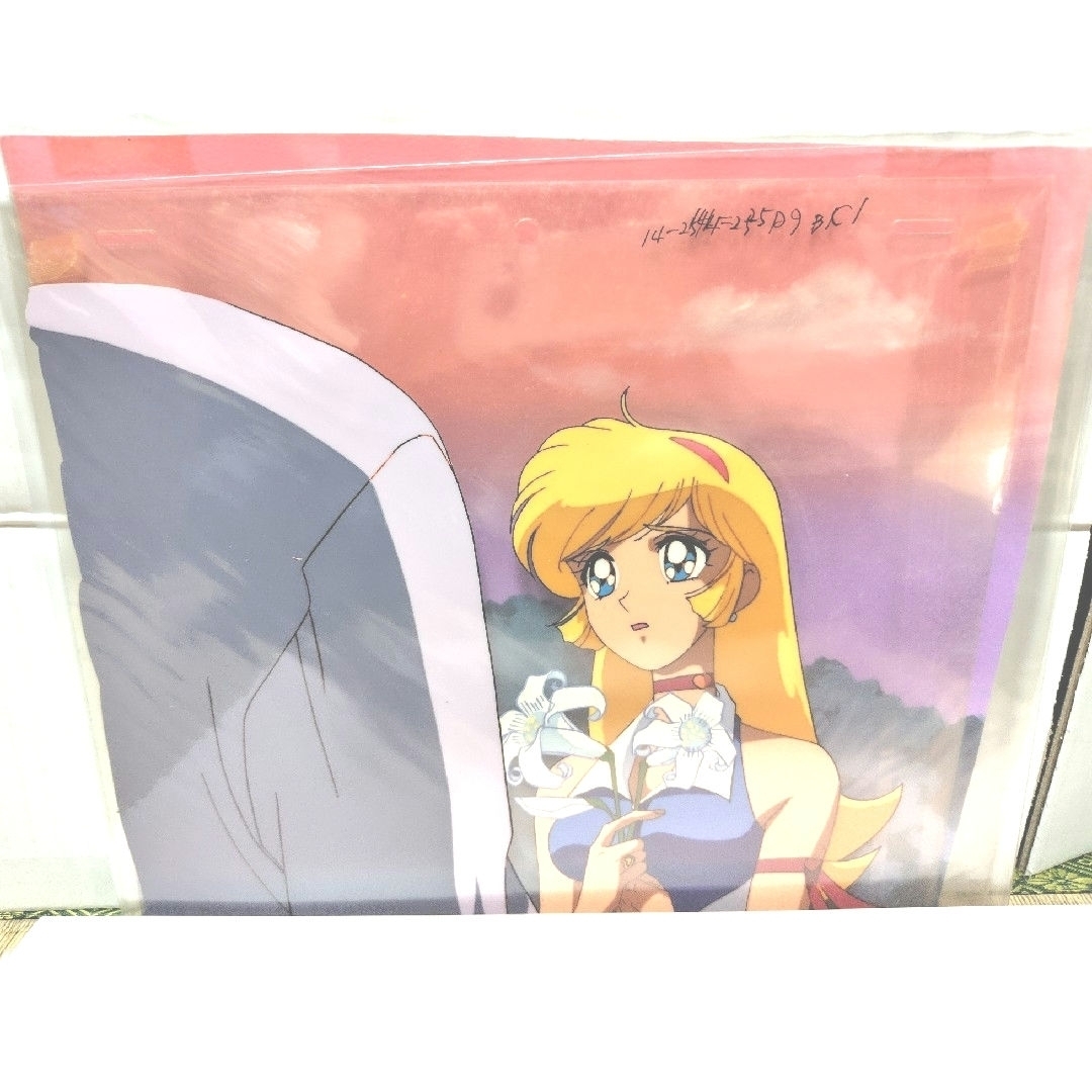 キューティハニーF セル画B 9背景付き - キューティーハニー キューティハニーF セル画B 9背景付き - キューティーハニー