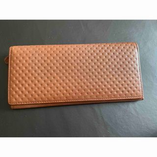 新品同様☆H.B.D本革二つ折りメンズ長財布 キャメル BOSS ハッシュパピー(長財布)