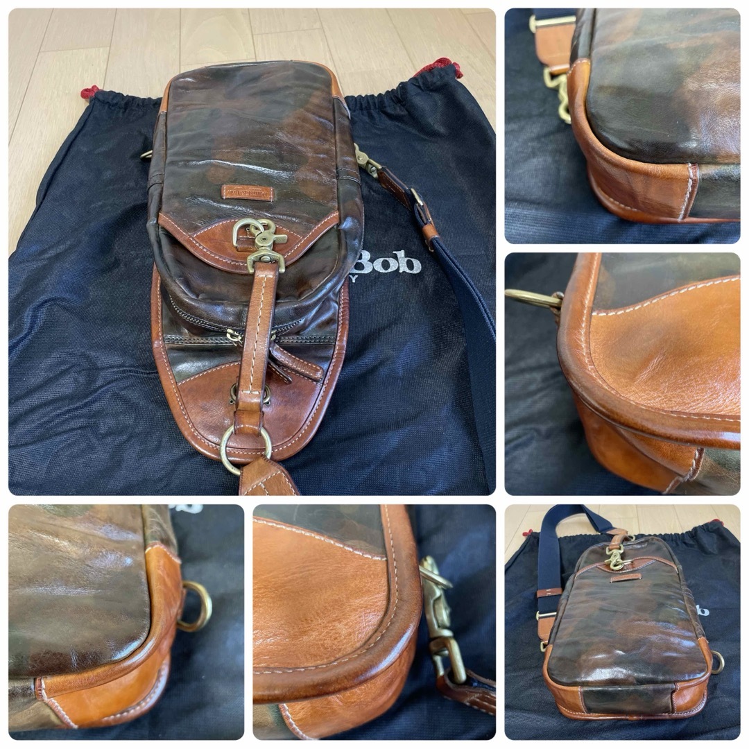 ダニエル&ボブDaniel&Bobボディバッグピッポロディレザーカモフラ ダニエル&ボブDaniel&Bobボディバッグピッポロディレザーカモフラ