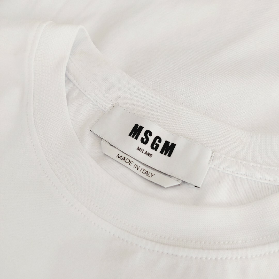 MSGM - 【MSGM 】マルチロゴ ロングスリーブTシャツ イタリア製 MSGM - 【MSGM 】マルチロゴ ロングスリーブTシャツ イタリア製