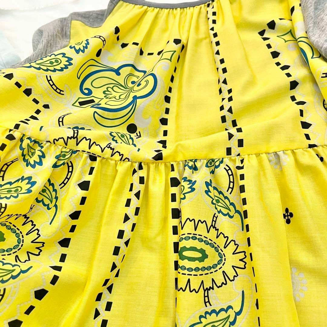 sacai - サカイsacai異素材ドッキングカットソーペイズリーt sacai - サカイsacai異素材ドッキングカットソーペイズリーt