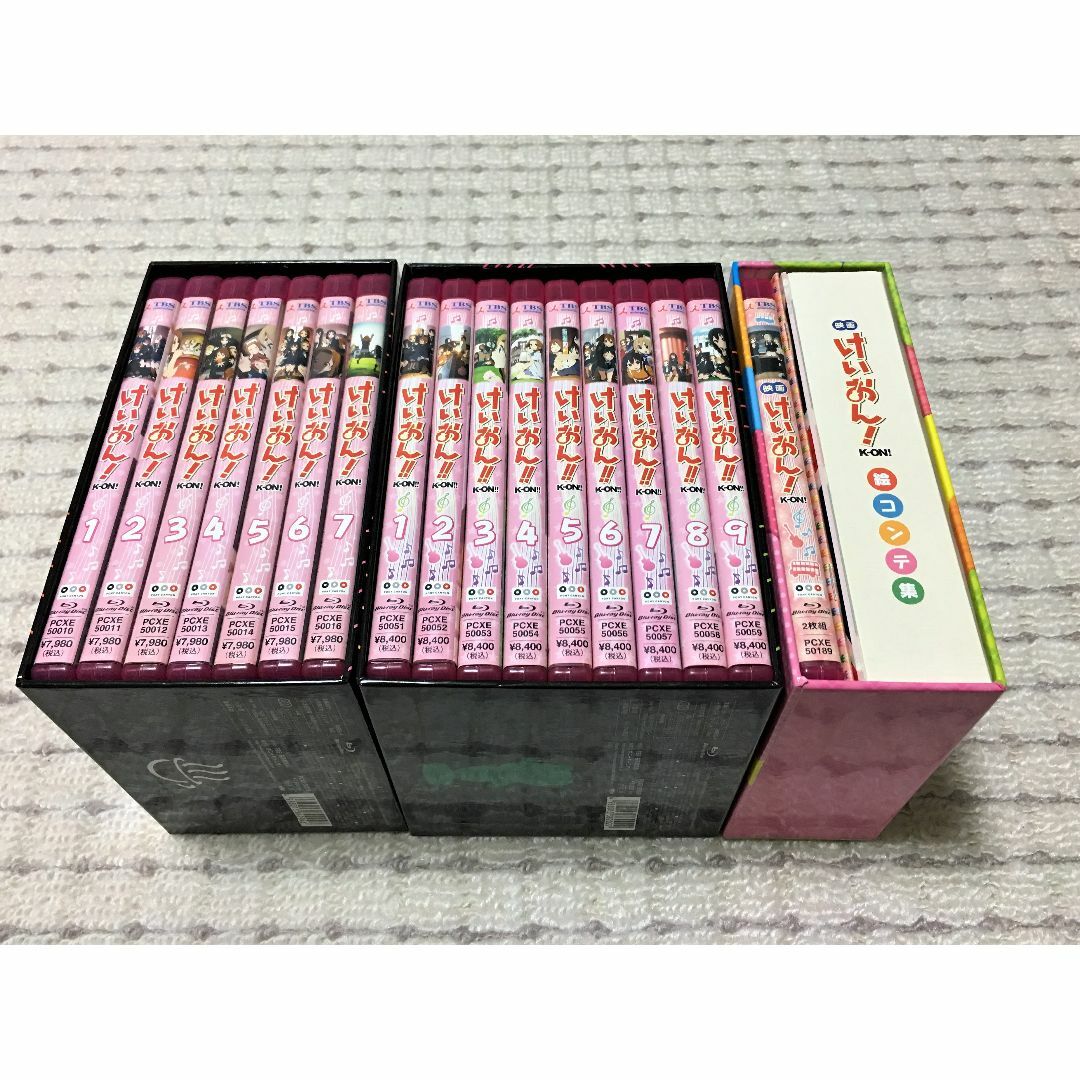 Blu-ray けいおん! TVシリーズ1-2期-劇場版 初回版 全巻 セット