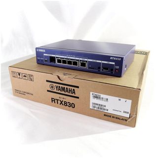《極上美品》 ルーター YAMAHA RTX830 ヤマハ  ギガアクセス VPN ルーター k2751(その他)