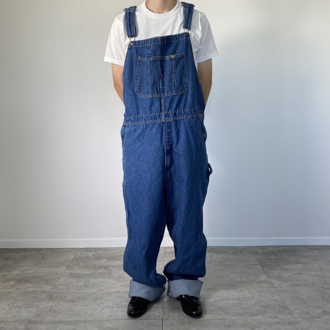 古着 ビッグサイズ Skyline Wears デニムオーバーオール メンズ 古着 ビッグサイズ Skyline Wears デニムオーバーオール メンズ
