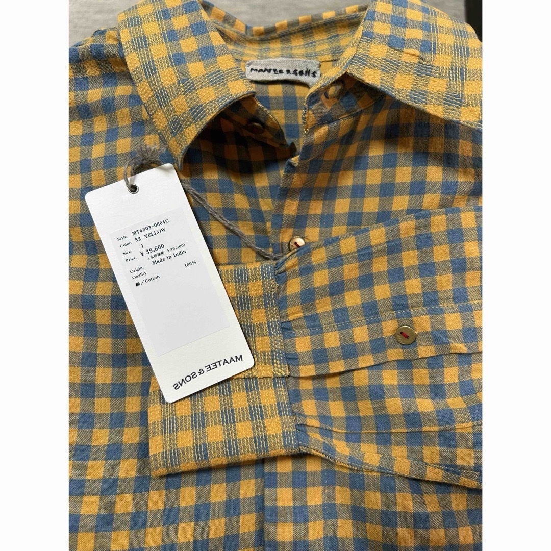 MAATEE&SONS マーティーアンドサンズ 24AW GUPTA シャツ MAATEE&SONS マーティーアンドサンズ 24AW GUPTA シャツ