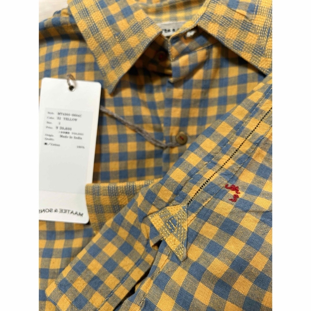 新品24AWマーティーアンドサンズ MAATEE&SONS GUPTA シャツ シャツ 新品24AWマーティーアンドサンズ MAATEE&SONS GUPTA シャツ シャツ