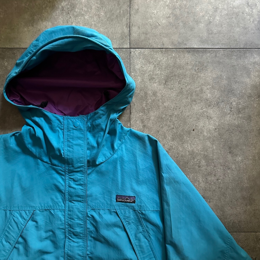patagonia - 90s- パタゴニア ストームジャケット 14 ターコイズ patagonia - 90s- パタゴニア ストームジャケット 14 ターコイズ