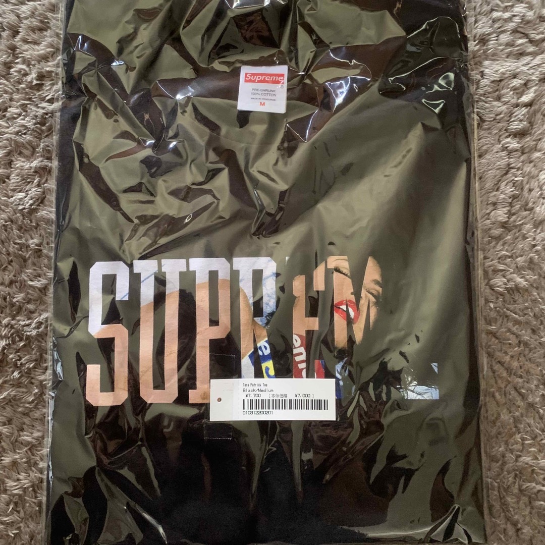 supreme Tera Patrick Tee Black M 新品 24fw supreme Tera Patrick Tee Black M 新品 24fw
