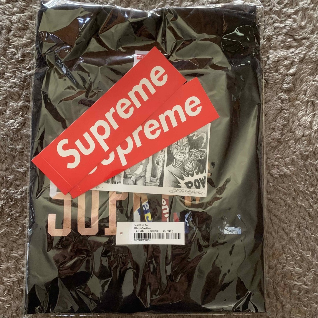 supreme Tera Patrick Tee Black M 新品 24fw supreme Tera Patrick Tee Black M 新品 24fw