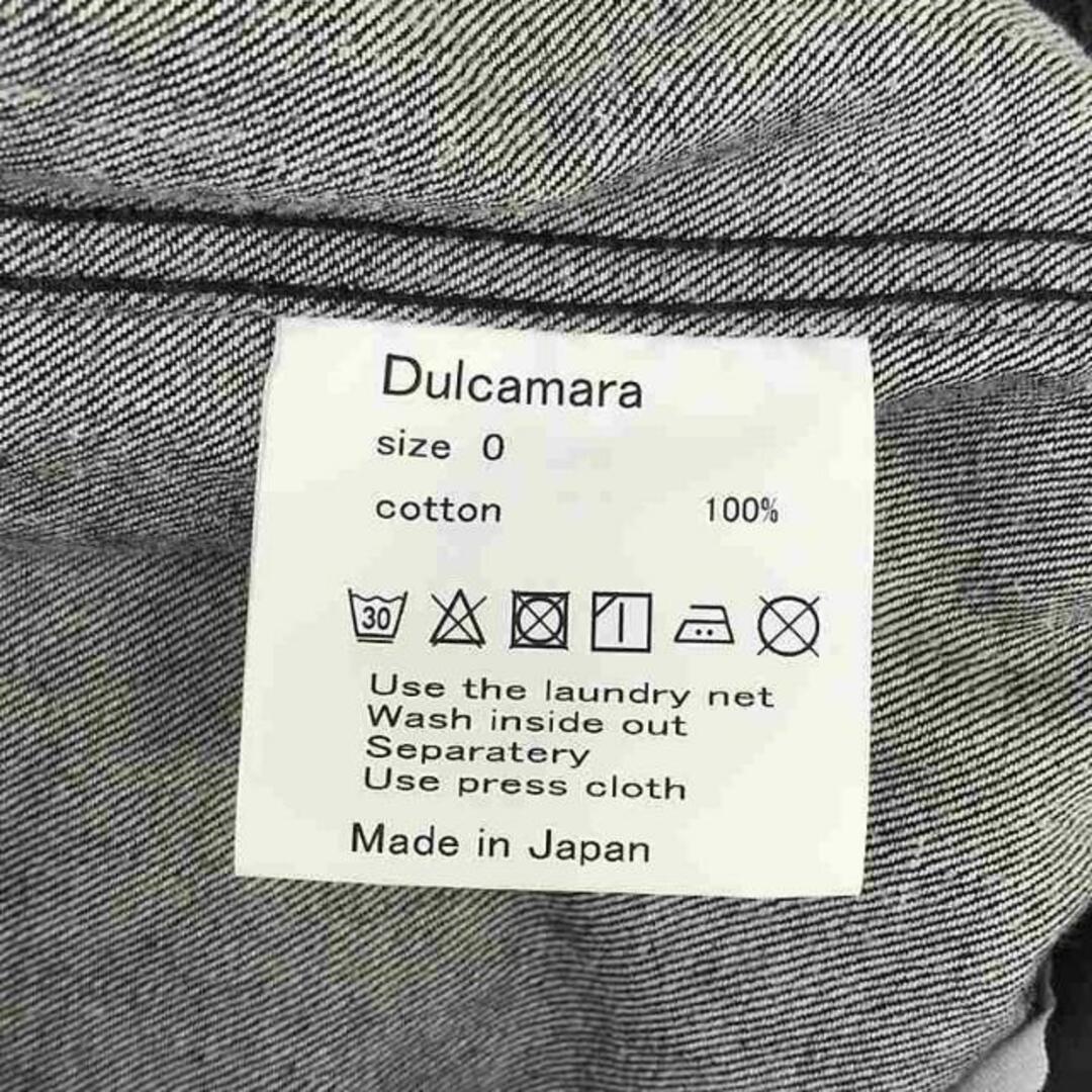 Dulcamara(ドゥルカマラ)のDulcamara / ドゥルカマラ | ビッグポケット ブラックデニム ワイド カバーオール ジャケット / ユニセックス | 0 | チャコールグレー | メンズ メンズのジャケット/アウター(その他)の商品写真