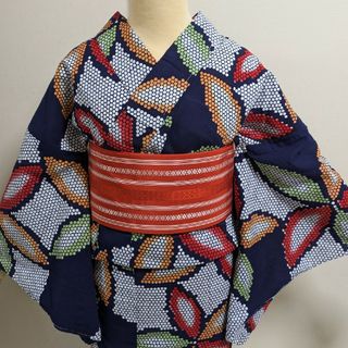 総絞り浴衣 蜻蛉と団扇 鳴海 未着用 乱れ 総絞り浴衣 蜻蛉と団扇 鳴海 未着用 乱れ
