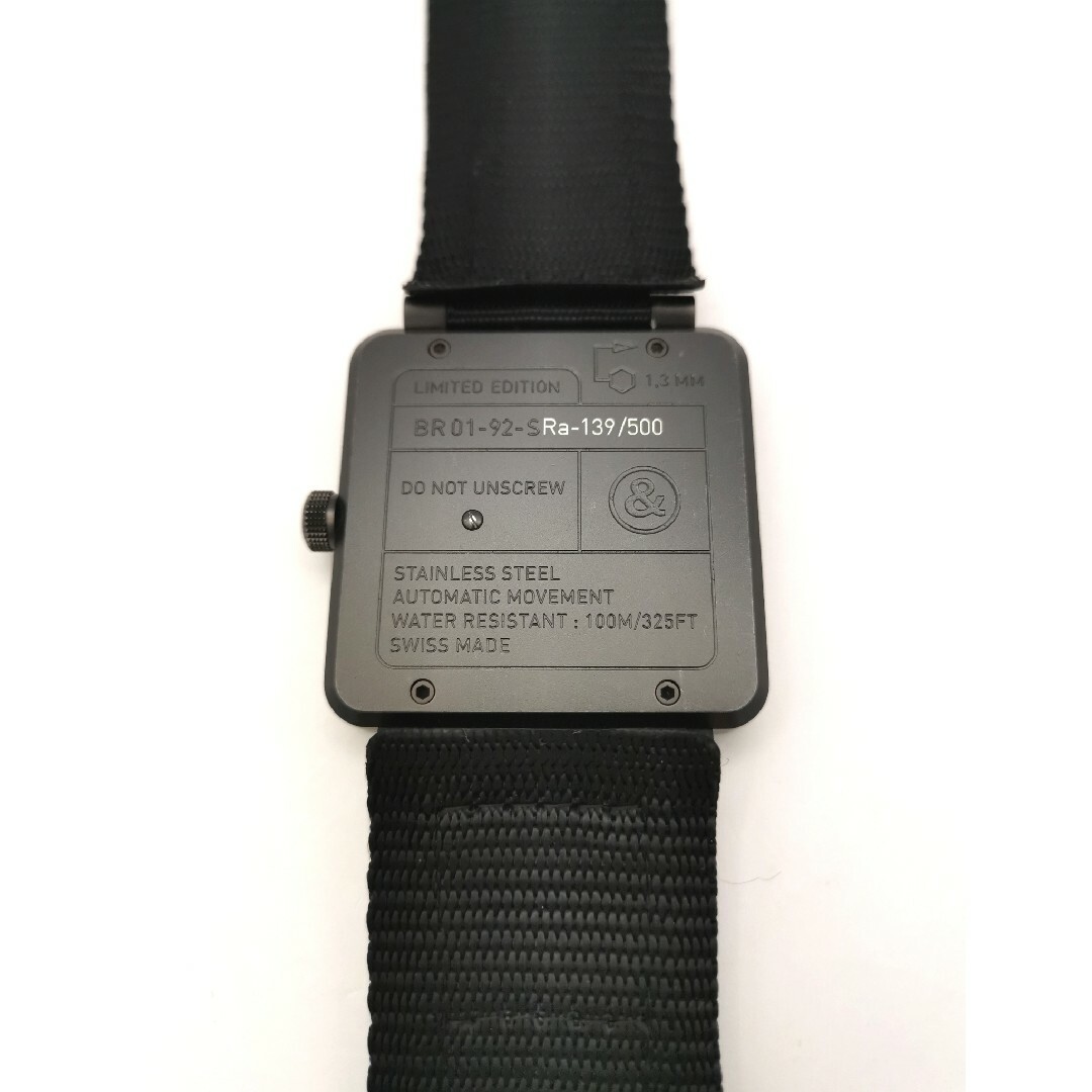 Bell & Ross - 500本限定 Bell&Ross ベル&ロス BR01-92-S Bell & Ross - 500本限定 Bell&Ross ベル&ロス BR01-92-S