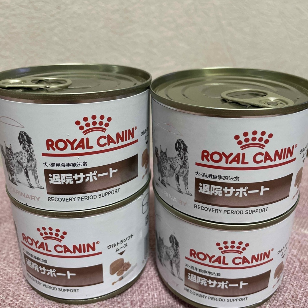 ロイヤルカナン 食事療法食 美味く 犬猫用 退院サポート 缶詰 ロイヤルカナン 食事療法食 美味く 犬猫用 退院サポート 缶詰