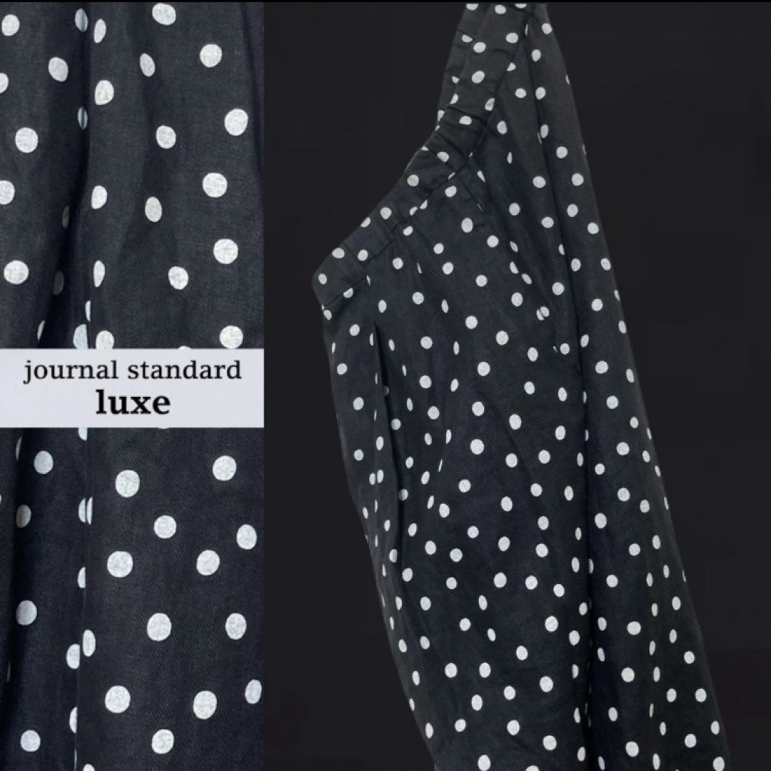 journal standard luxe リネンドット タックバルーンパンツ journal standard luxe リネンドット タックバルーンパンツ
