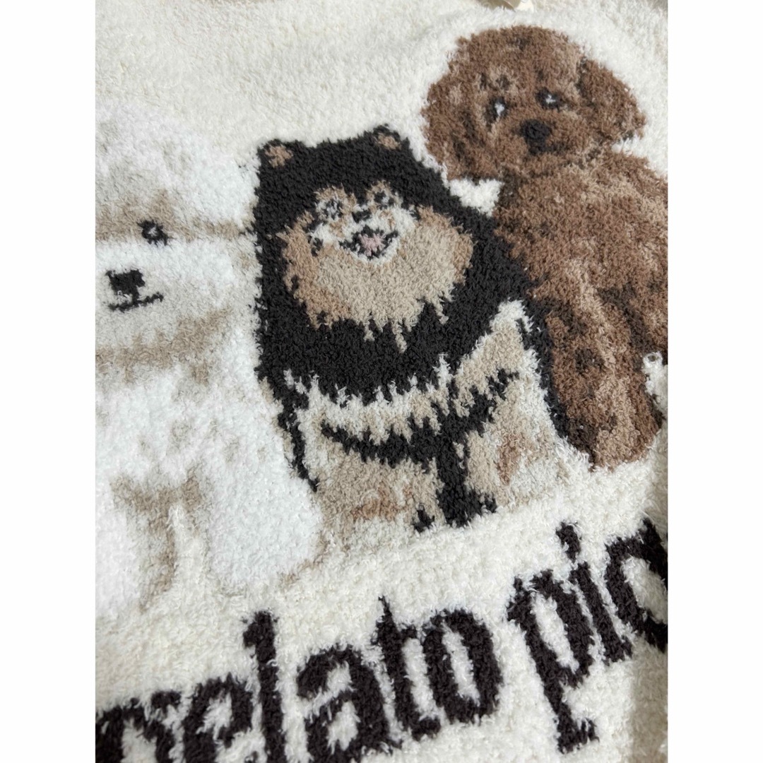 gelato pique - 新品 ジェラートピケ パウダー DOG3柄JQD gelato pique - 新品 ジェラートピケ パウダー DOG3柄JQD