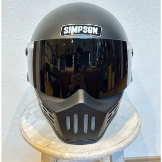 SIMPSON(ヘルメット/シールド ・ ブラック/黒色系)のフリマ SIMPSON(ヘルメット/シールド ・ ブラック/黒色系)のフリマ