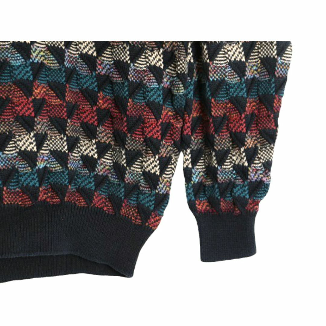 90s カナダ製 TUNDRA 3D 立体編み ニット ポロシャツ メンズ XL 90s カナダ製 TUNDRA 3D 立体編み ニット ポロシャツ メンズ XL