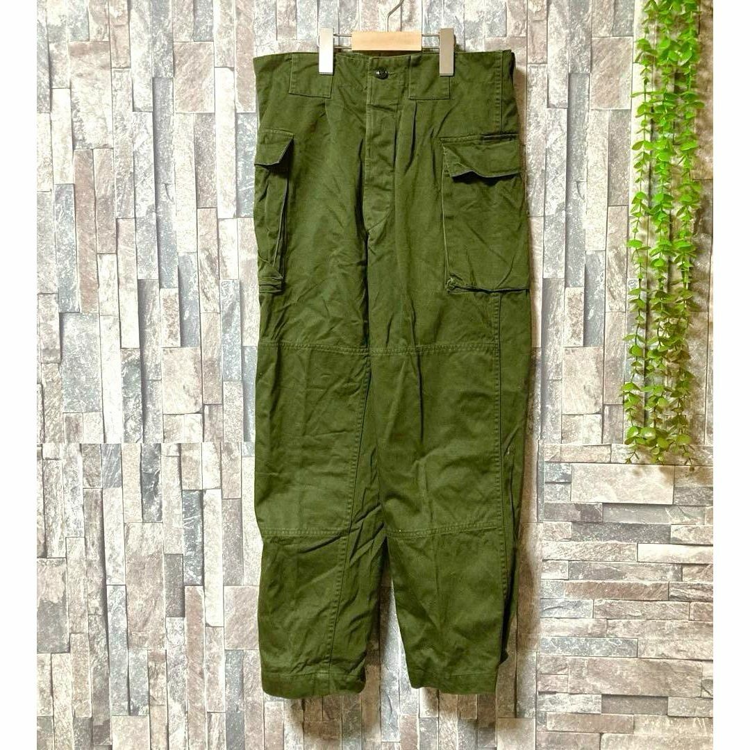激レア】 防衛庁 カーゴパンツ ミリタリー 軍パン 極美品 1988年 激レア】 防衛庁 カーゴパンツ ミリタリー 軍パン 極美品 1988年