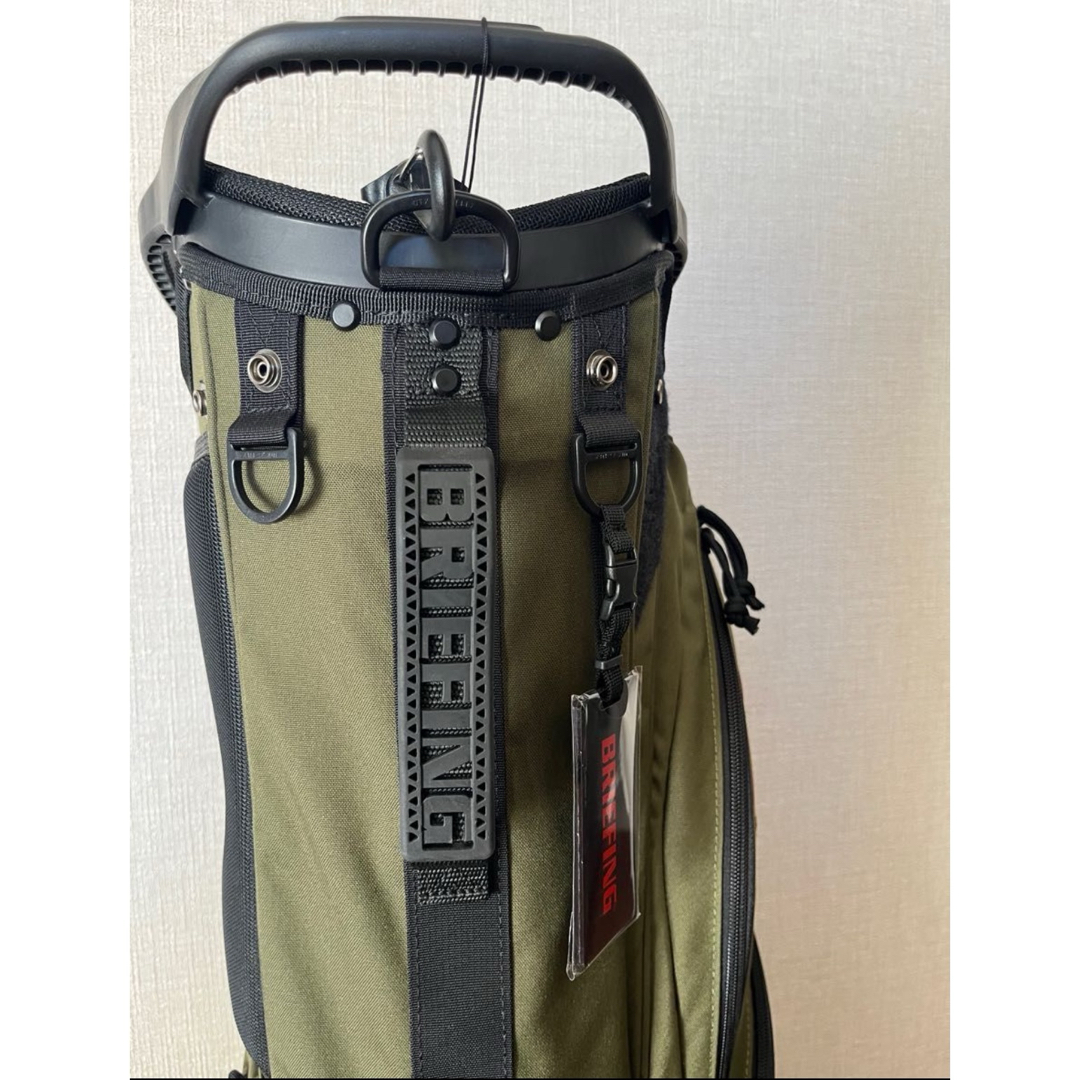 新品未使用】BRIEFINキャディバック 直営店限定モデル オリーブ 新品未使用】BRIEFINキャディバック 直営店限定モデル オリーブ