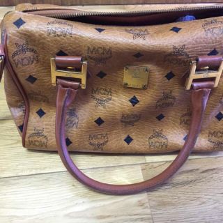 エムシーエム(MCM)のmcm ミニ ボストンバッグ(ボストンバッグ)