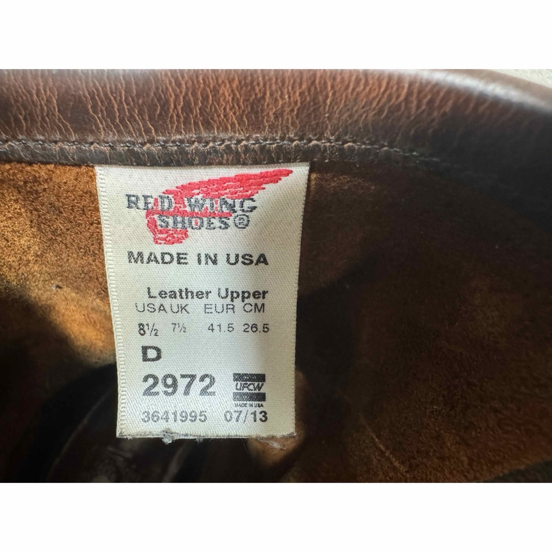 REDWING レッドウイング 2972 エンジニアブーツ REDWING レッドウイング 2972 エンジニアブーツ