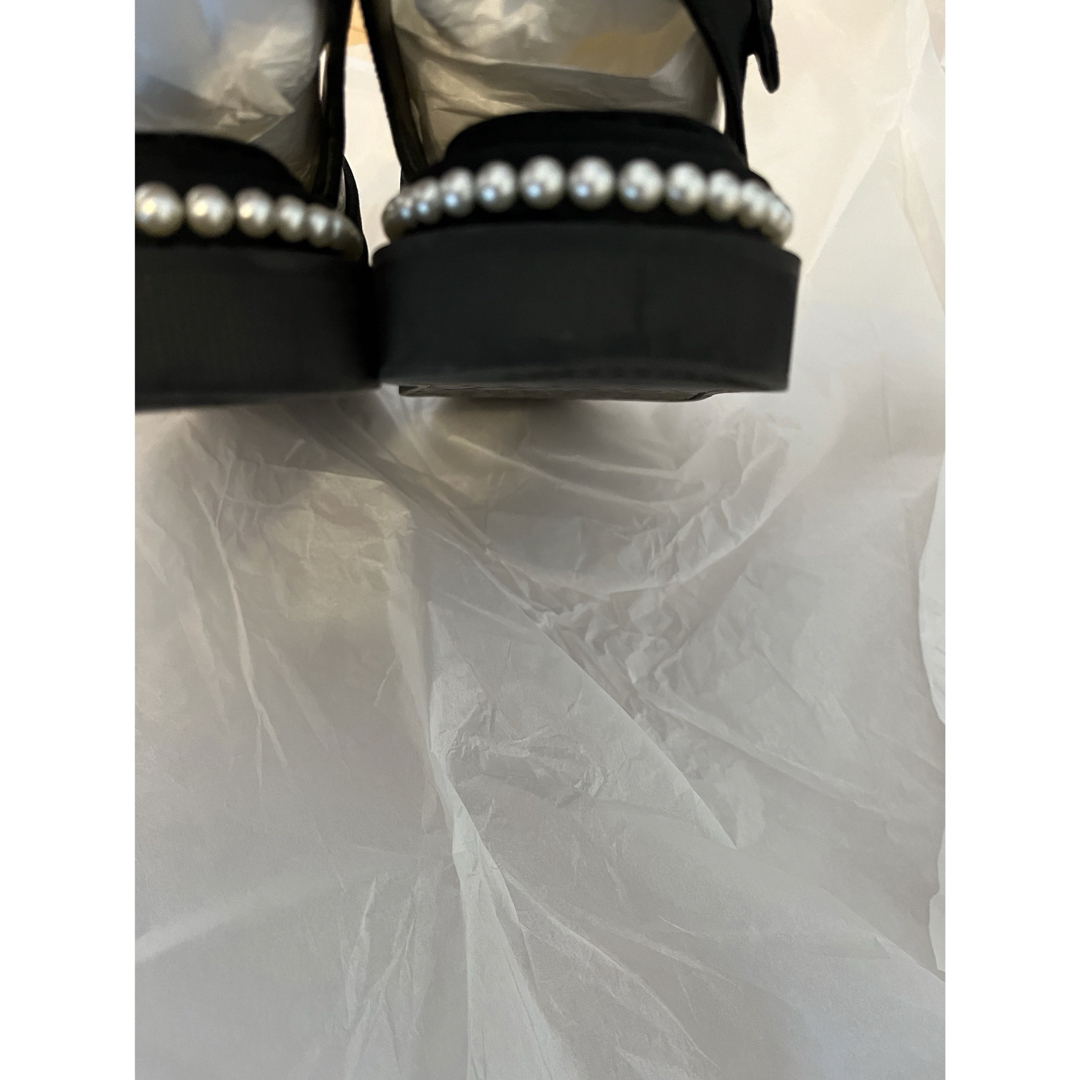 CHANEL - CHANEL シャネル パールフラットサンダル 35の通販 by CHANEL - CHANEL シャネル パールフラットサンダル 35の通販 by