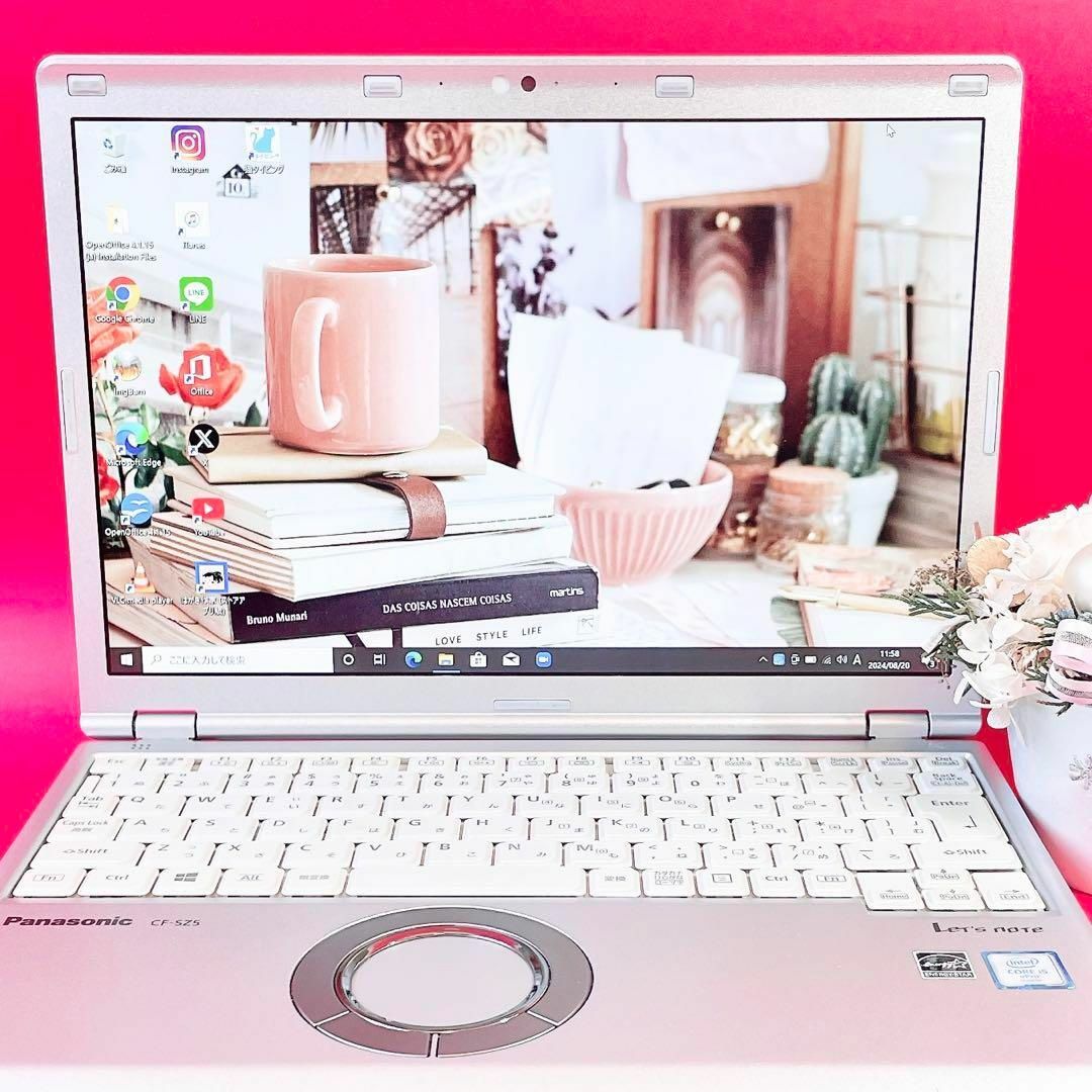 動作良好✨️小型軽量✨️WEBカメラ SSD レッツノートパソコン 動作良好✨️小型軽量✨️WEBカメラ SSD レッツノートパソコン