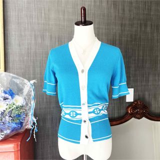 新品HERMESエルメスシェーヌダンクルカーディガンセータージャケット 新品HERMESエルメスシェーヌダンクルカーディガンセータージャケット
