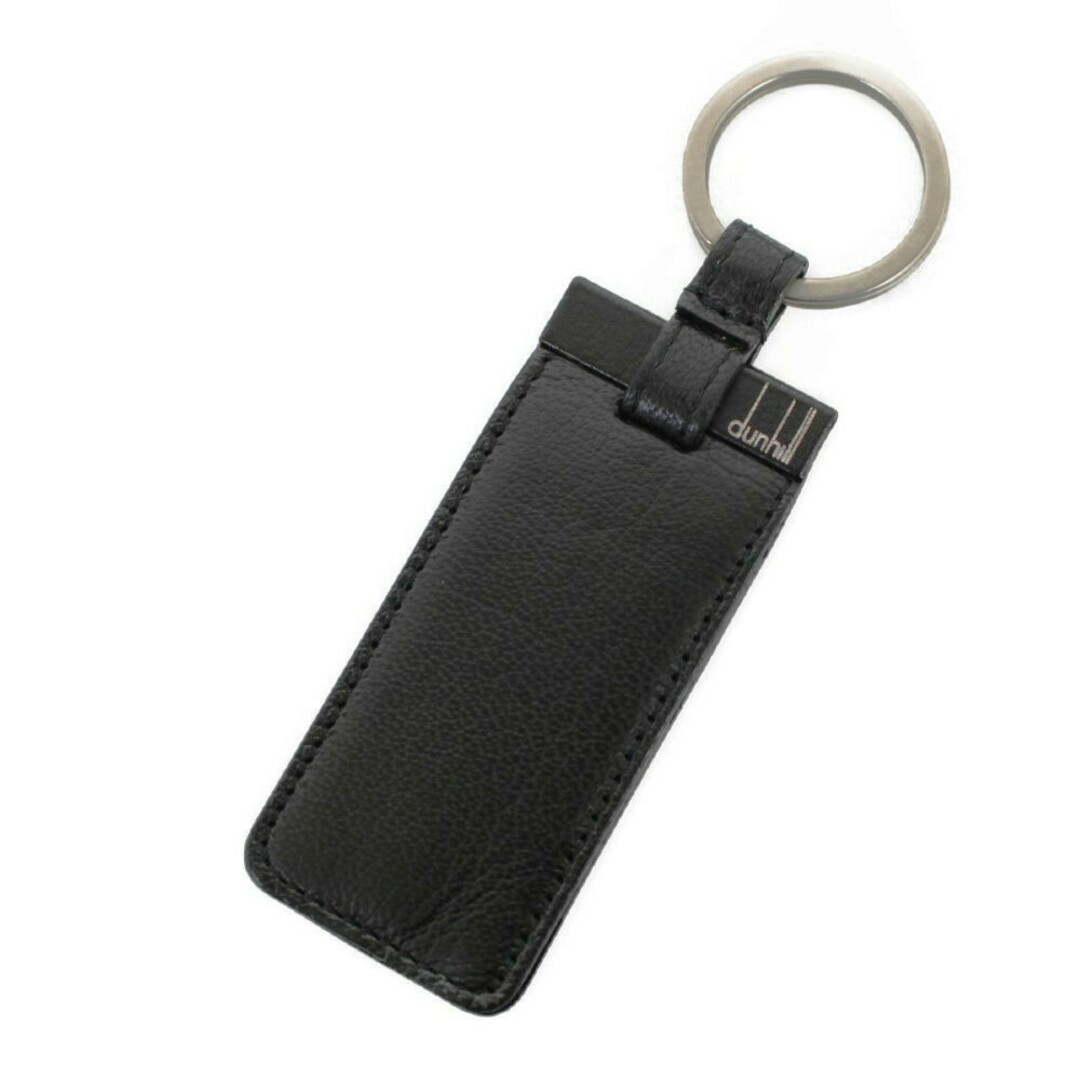 Dunhill - dunhill ダンヒル キーリング ブラック レザー メンズ Dunhill - dunhill ダンヒル キーリング ブラック レザー メンズ