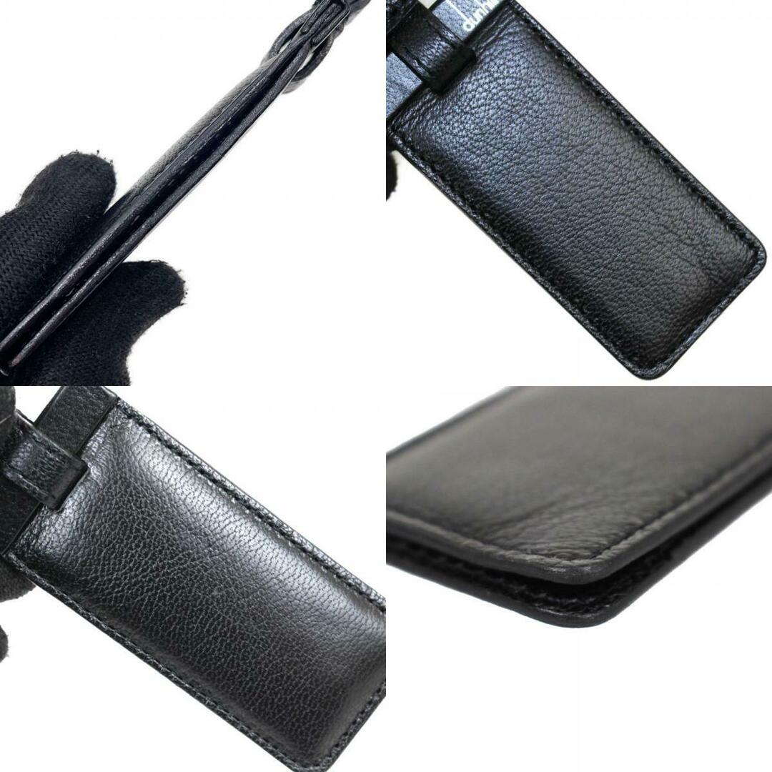 Dunhill - dunhill ダンヒル キーリング ブラック レザー メンズ Dunhill - dunhill ダンヒル キーリング ブラック レザー メンズ