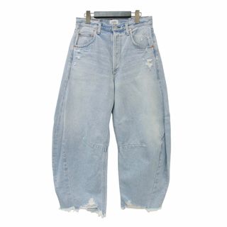 CITIZENS of HUMANITY シチズンズ オブ ヒューマニティ デニム パンツ カーブデニム 24春夏 ライトブルー 27(M) HORSESHOE JEAN ホースシュー ジーンズ コットン ハイウエスト ジーンズ ジーパン ボトムス ズボン きれいめ【レディース】【中古】 CITIZENS of HUMANITY シチズンズ オブ ヒューマニティ デニム パンツ カーブデニム 24春夏 ライトブルー 27(M) HORSESHOE JEAN ホースシュー ジーンズ コットン ハイウエスト ジーンズ ジーパン ボトムス ズボン きれいめ【レディース】【中古】