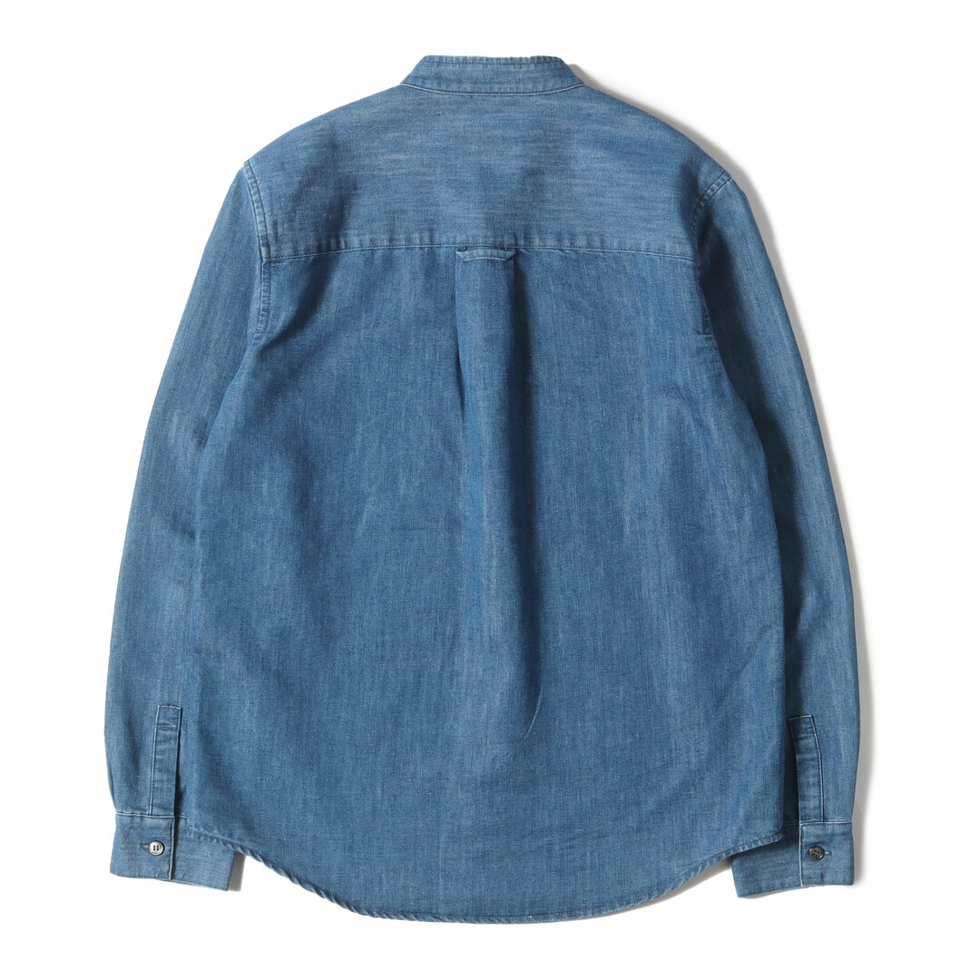 A.P.C - A.P.C. シャツ サイズ:XS スタンドカラー コットンポリ A.P.C - A.P.C. シャツ サイズ:XS スタンドカラー コットンポリ