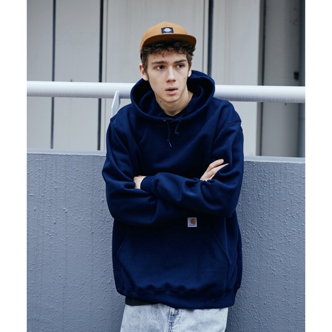 carhartt - カーハート パーカー ネイビーの通販 by beavis shop carhartt - カーハート パーカー ネイビーの通販 by beavis shop