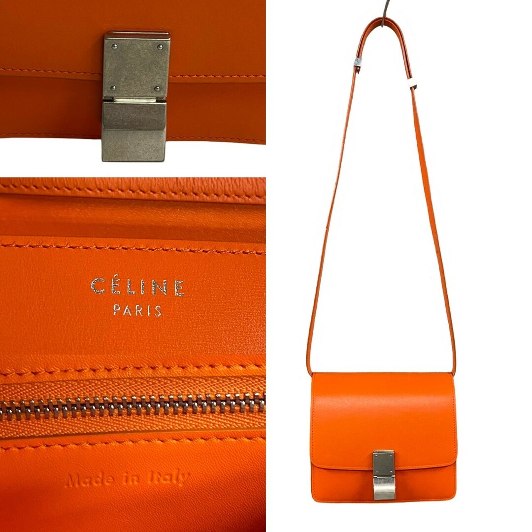 CELINE - ほぼ未使用 CELINE セリーヌ クラシック ボックス CELINE - ほぼ未使用 CELINE セリーヌ クラシック ボックス