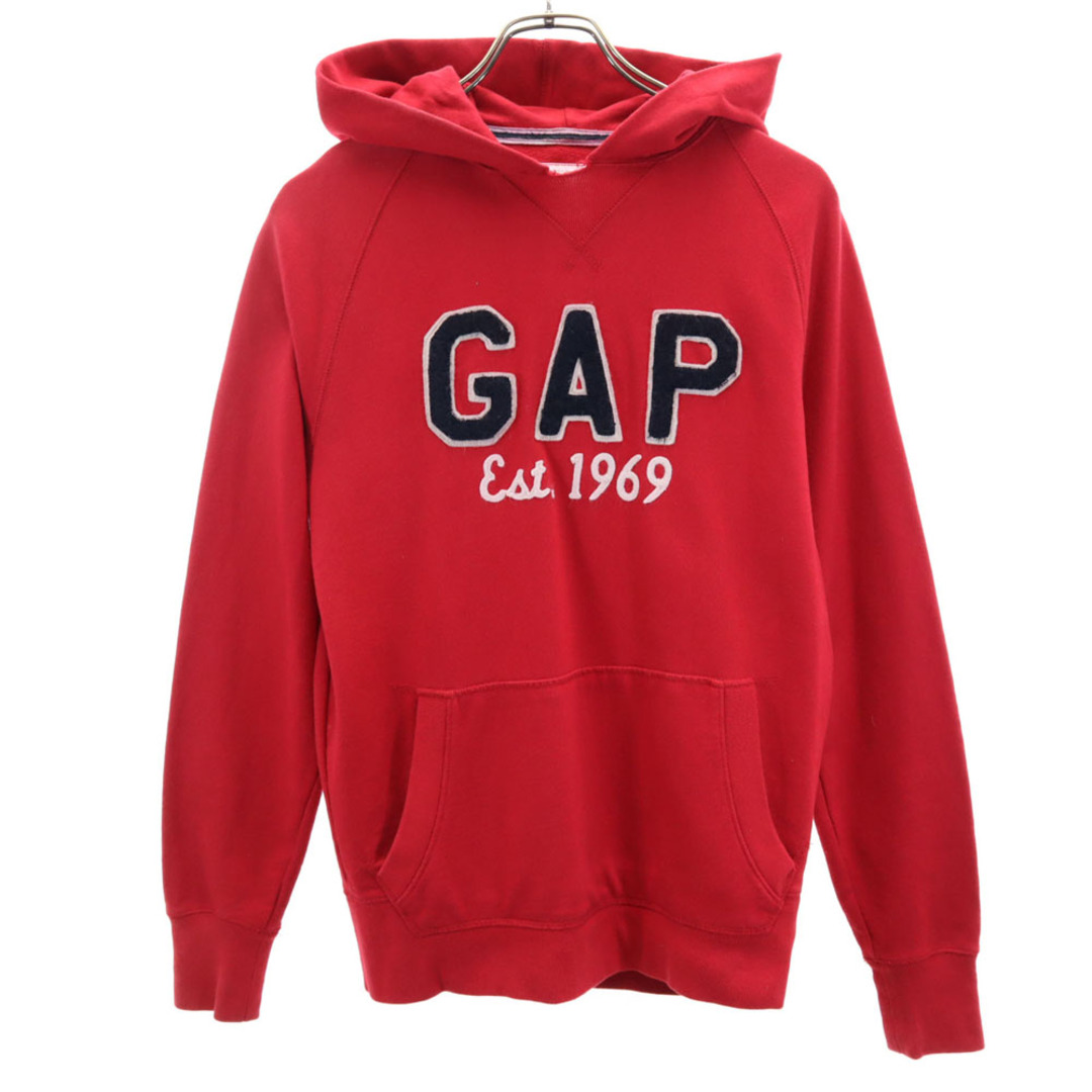 GAP - ギャップ 長袖 スウェットパーカー XS レッド GAP メンズ GAP - ギャップ 長袖 スウェットパーカー XS レッド GAP メンズ