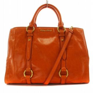 MIU MIU(ショルダーバッグ ・ オレンジ/橙色系)のフリマ MIU MIU(ショルダーバッグ ・ オレンジ/橙色系)のフリマ