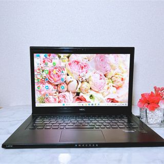 エヌイーシー(NEC)の115 美品 ノートパソコン すぐに使える SSD カメラ付き core i5(ノートPC)