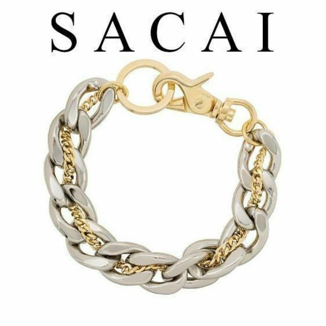 SACAI 20SS ダブルチェーン ブレスレット 新品 サカイの通販 by SACAI 20SS ダブルチェーン ブレスレット 新品 サカイの通販 by