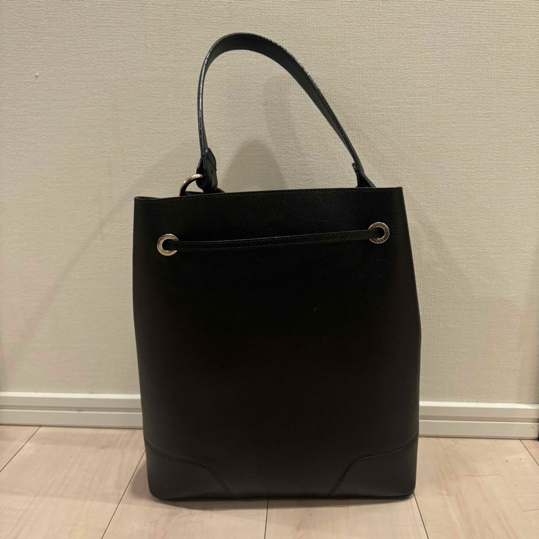FURLA フルラ レザー バケツショルダーバック ブラック FURLA フルラ レザー バケツショルダーバック ブラック