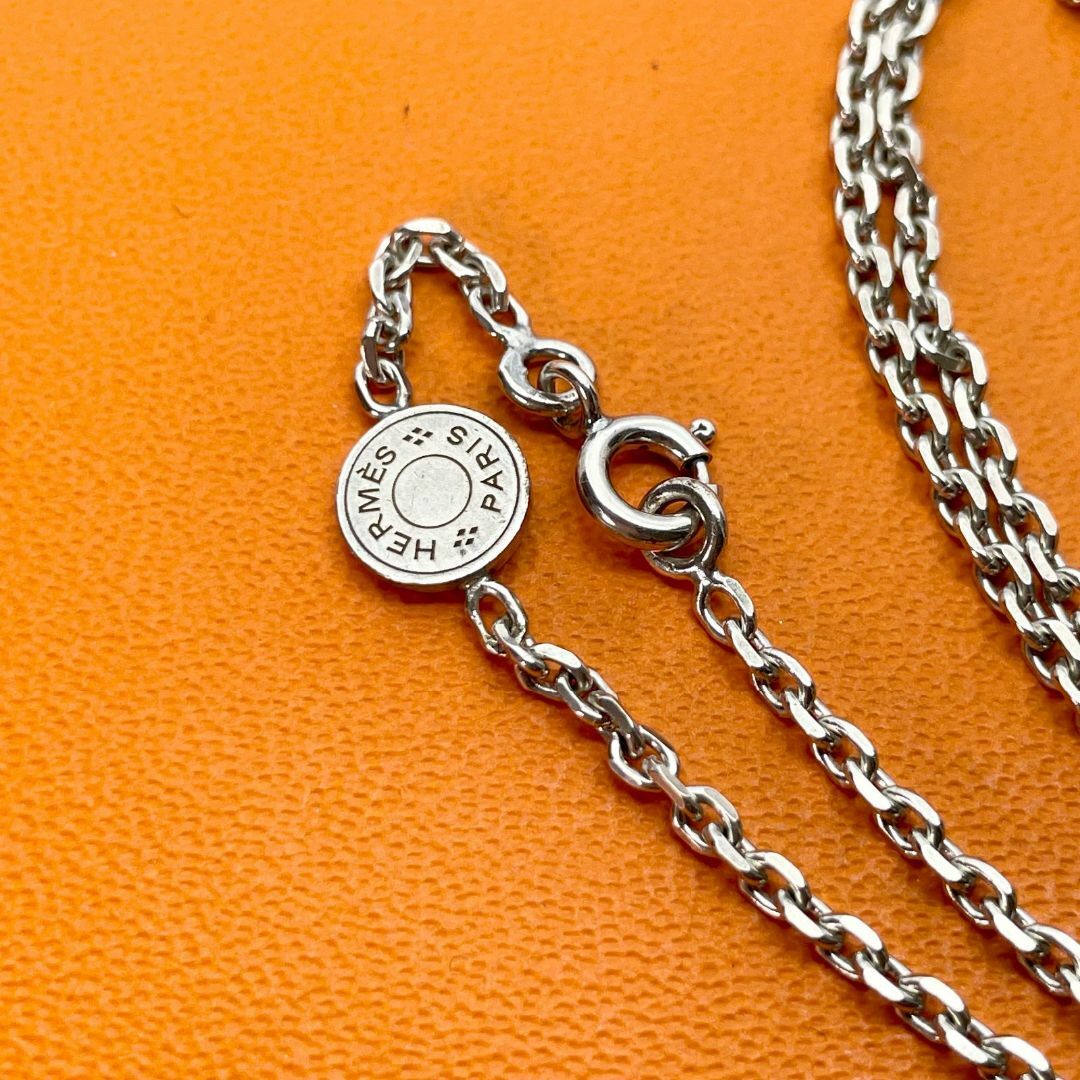 エルメス セリエ ネックレス チェーン シルバー HERMES /24-1143 エルメス セリエ ネックレス チェーン シルバー HERMES /24-1143
