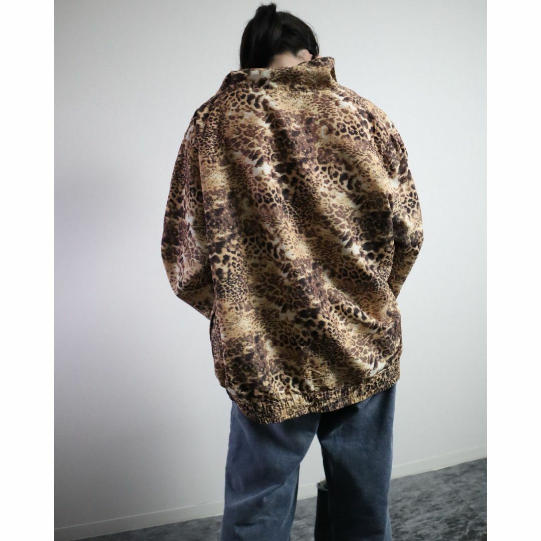 VINTAGE - 80s 90s レオパード 豹柄 ヒョウ柄 ジップアップ VINTAGE - 80s 90s レオパード 豹柄 ヒョウ柄 ジップアップ