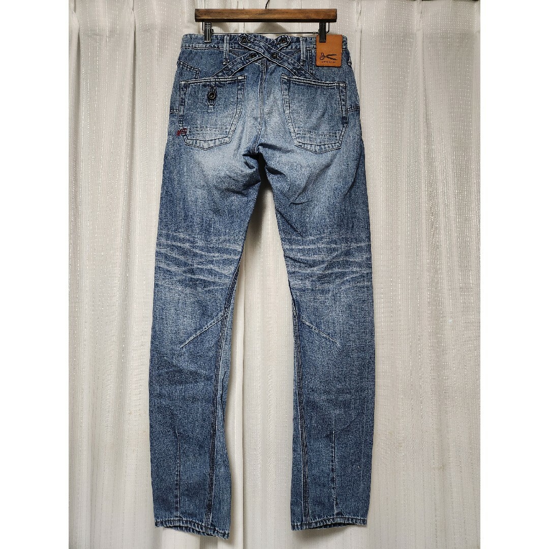 DENHAM - 完売品【美品】デンハム CROSSBACK JLWIW 日本製 230本 DENHAM - 完売品【美品】デンハム CROSSBACK JLWIW 日本製 230本