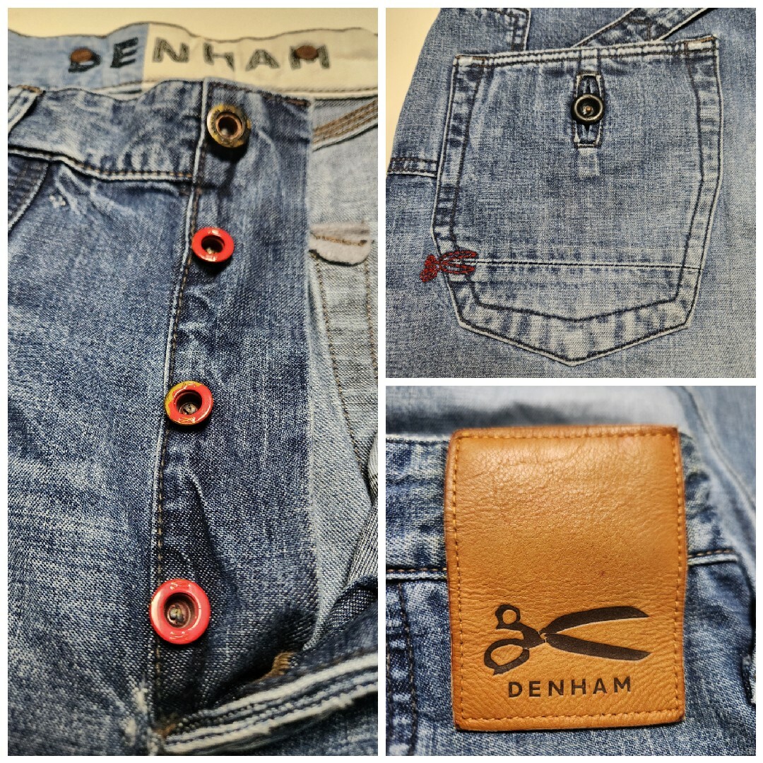 DENHAM - 完売品【美品】デンハム CROSSBACK JLWIW 日本製 230本 DENHAM - 完売品【美品】デンハム CROSSBACK JLWIW 日本製 230本