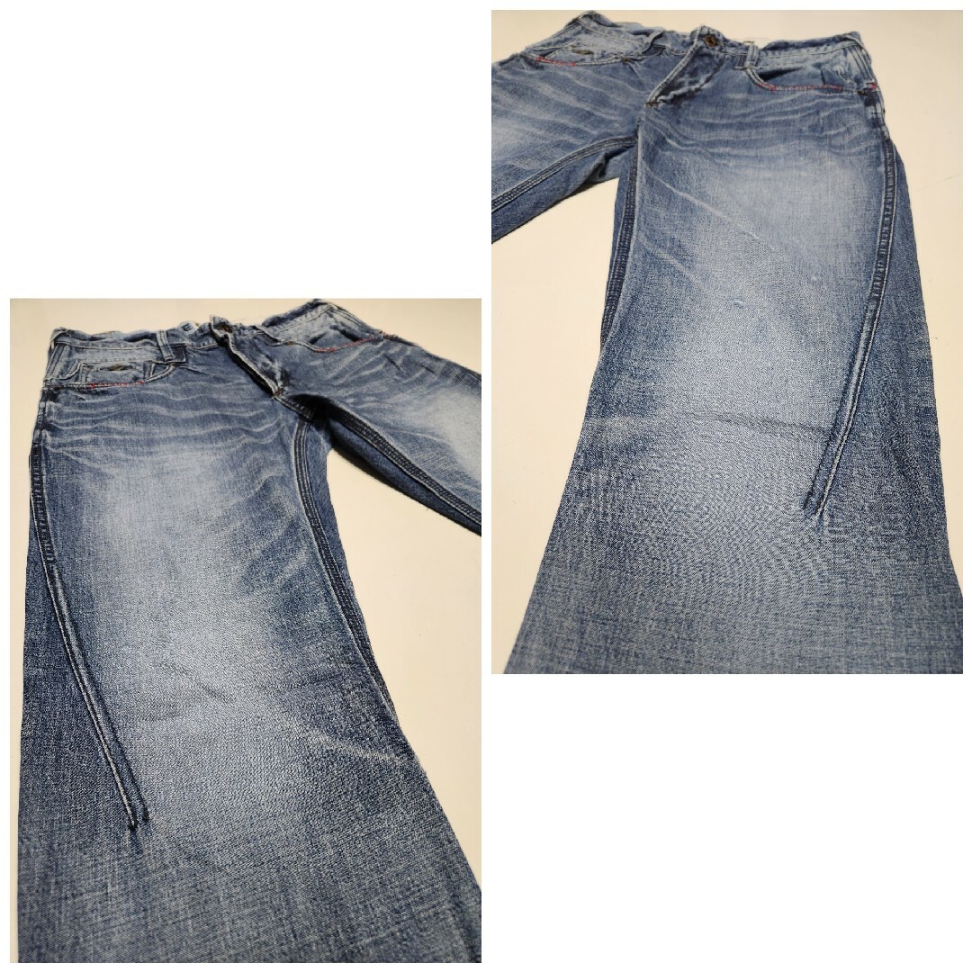 DENHAM - 完売品【美品】デンハム CROSSBACK JLWIW 日本製 230本 DENHAM - 完売品【美品】デンハム CROSSBACK JLWIW 日本製 230本