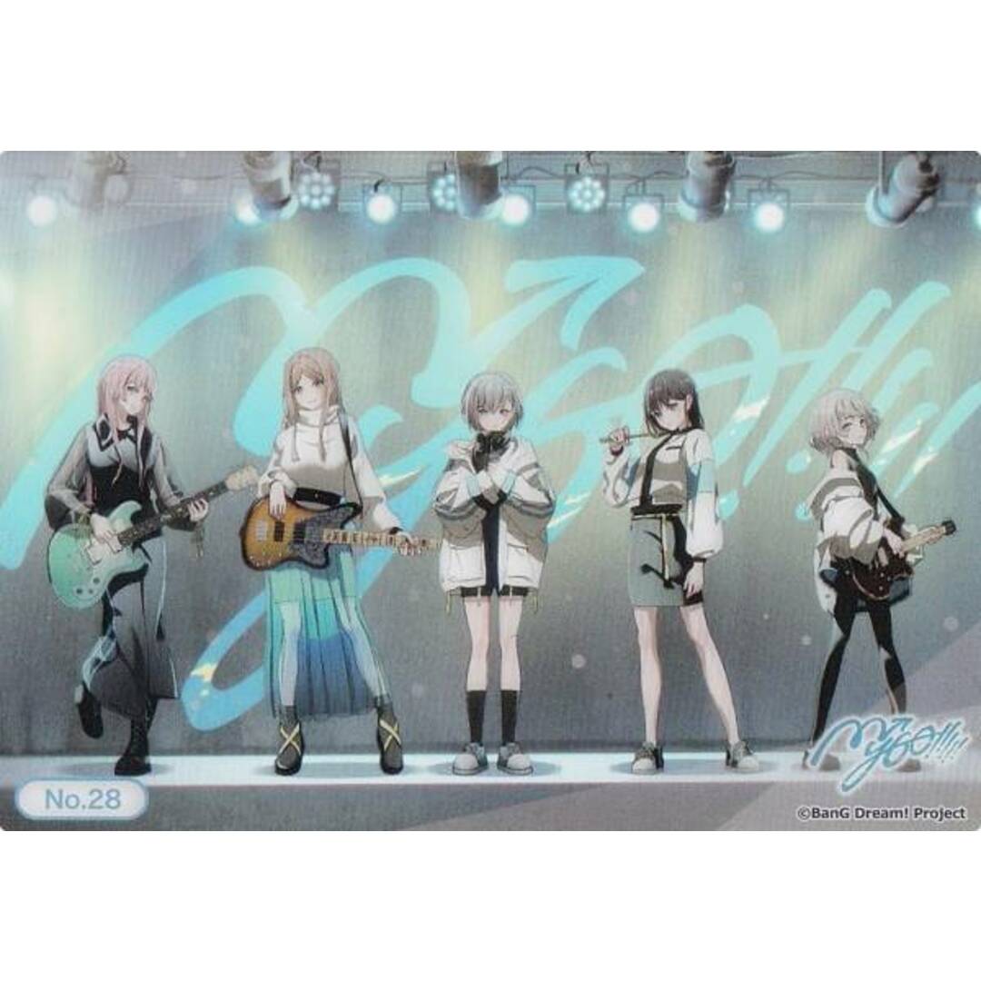 【No.28 前へ進む音の中で/4th LIVEビジュアル】 ブシロード トレーディングカード コレクションクリア MyGO!!!!! エンタメ/ホビーのアニメグッズ(その他)の商品写真